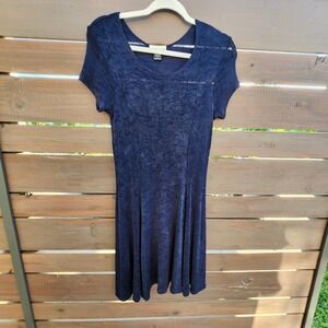 Vintage 90s The Limited Slinky Liquid Knit Princess Seam Dress Indie Vanguard 16